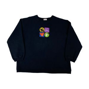 Mickey Mouse Halloween Sweater Vintage Disney Store Sweatshirt Womens Large